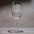 Your Logo, Engraved Stolzle Crystal Red Wine Glasses