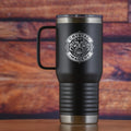 Your Own Logo, Travel Tumbler With Handle