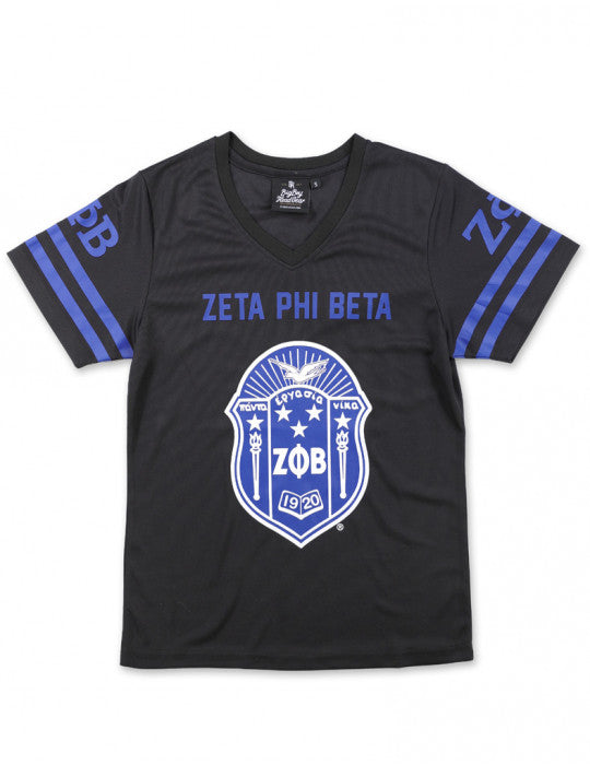 Zeta Phi Beta Football Jersey Tee
