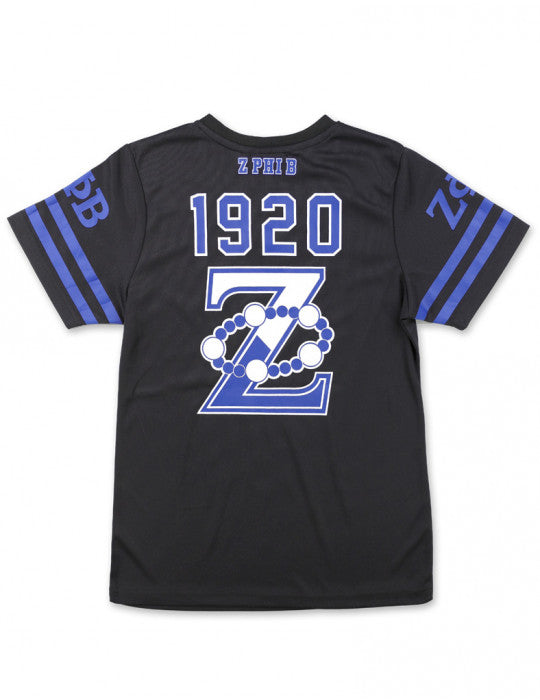Zeta Phi Beta Football Jersey Tee